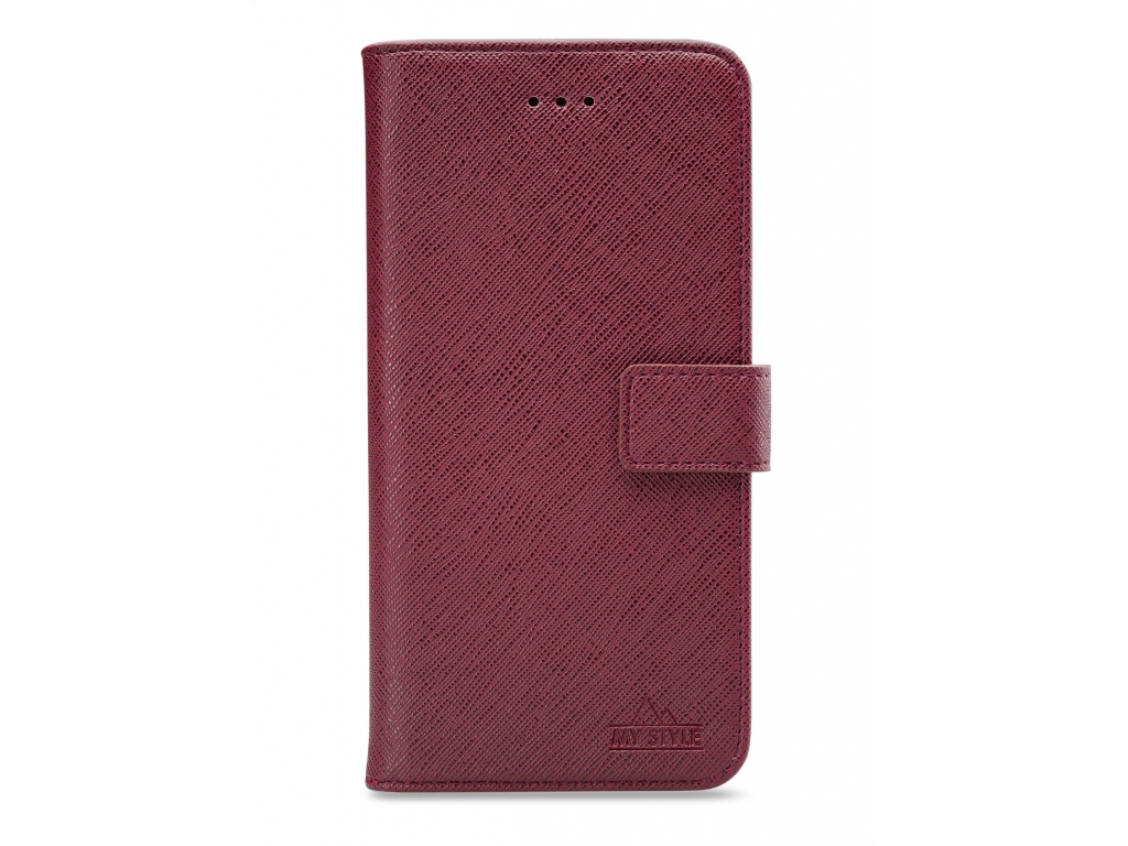 My Style Flex Wallet for Samsung Galaxy A12/M12 Bordeaux