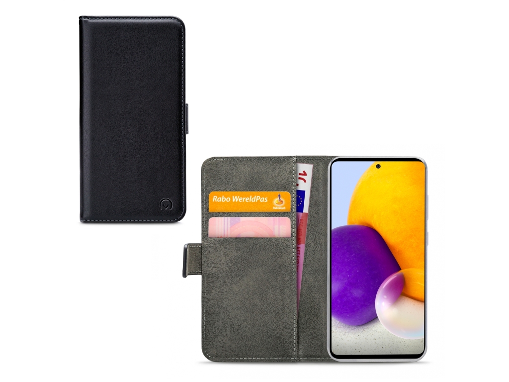 Mobilize Classic Gelly Wallet Book Case Samsung Galaxy A72 4G Black