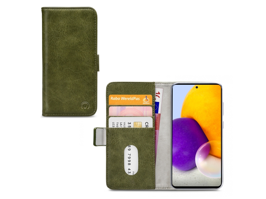 Mobilize Elite Gelly Wallet Book Case Samsung Galaxy A72 4G Green