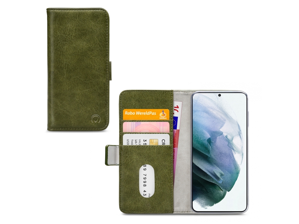 Mobilize Elite Gelly Wallet Book Case Samsung Galaxy S21+ 5G Green