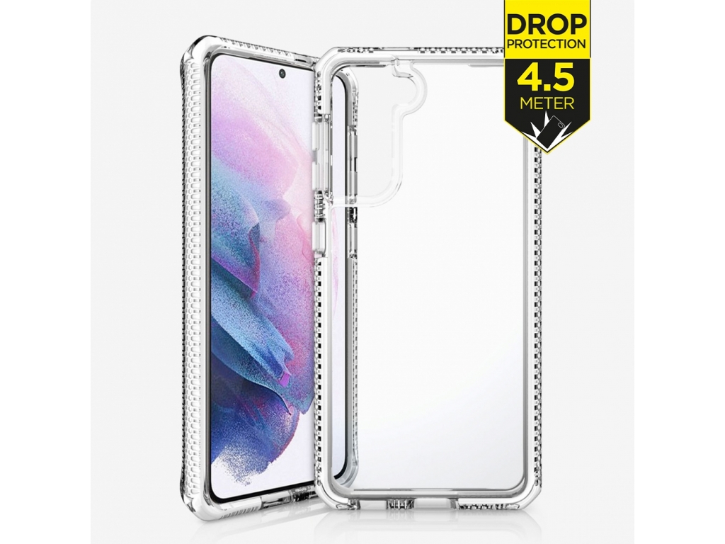 ITSKINS Level 3 SupremeClear for Samsung Galaxy S21+ 5G White/Transparent