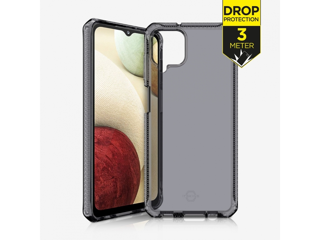 ITSKINS Level 2 SpectrumClear for Samsung Galaxy A12/M12 Smoke