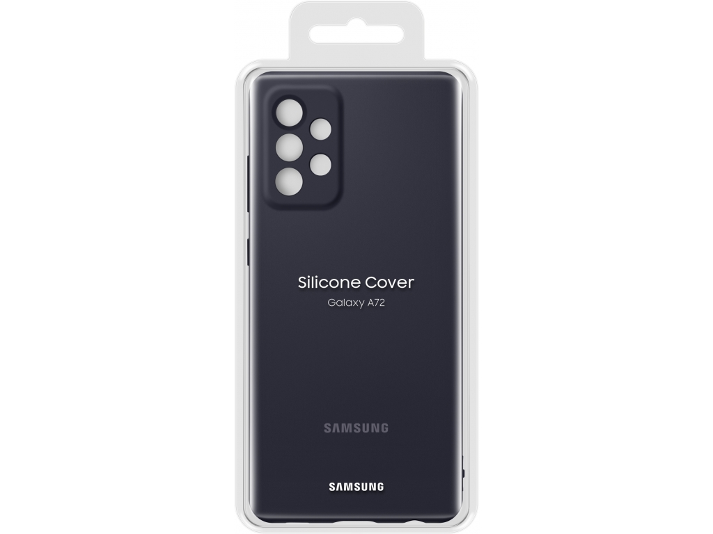 EF-PA725TBEGWW Samsung Silicone Cover Galaxy A72 4G Black