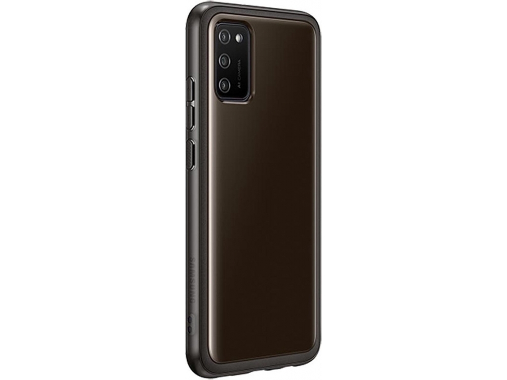 EF-QA026TBEGEU Samsung Soft Clear Cover Galaxy A02s Black