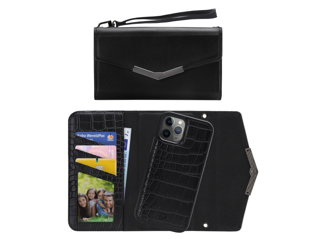 Mobilize 2in1 Elegant Magnet Clutch Apple iPhone 11 Pro Black Croco