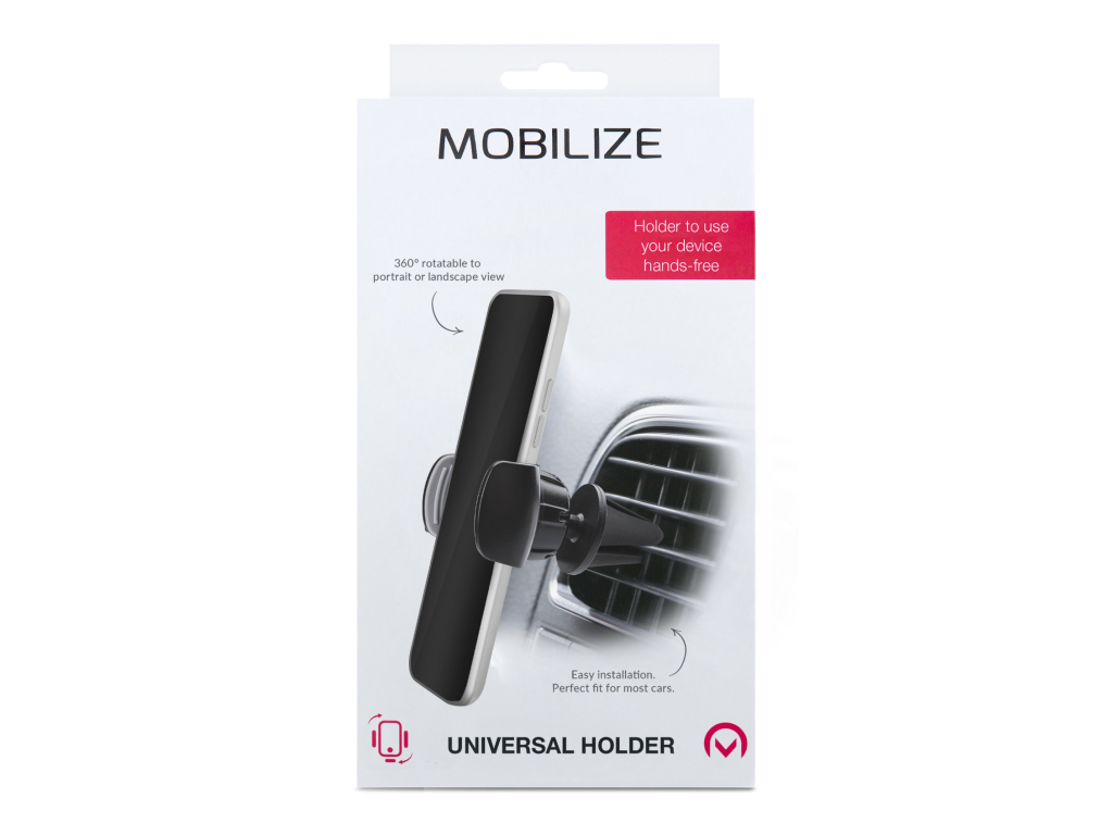 Mobilize Universal Car Holder Air Vent Black