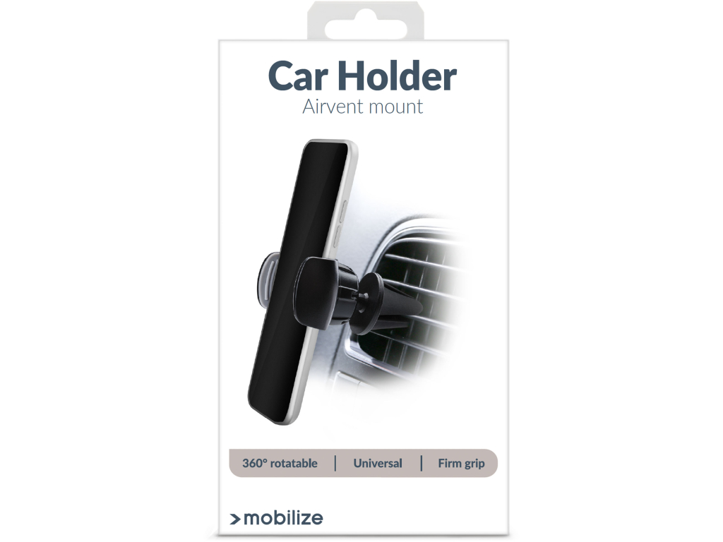 Mobilize Universal Car Holder Air Vent Black