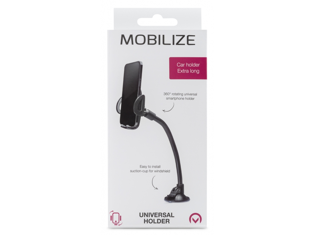 Mobilize Universal Gooseneck Car Holder Black