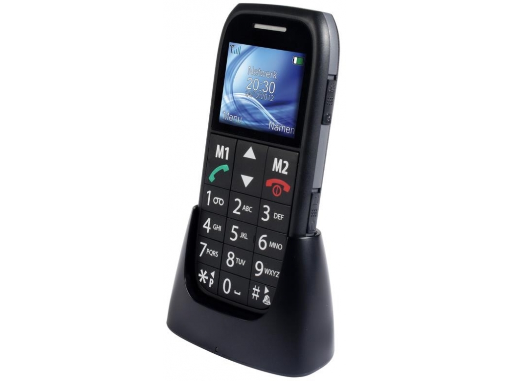 FM-7500 Fysic Big Button Comfort GSM Black