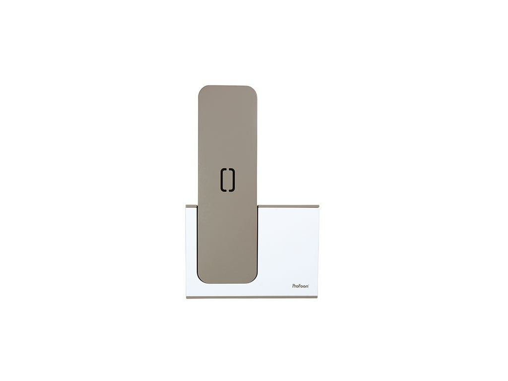 PDX-8400 Profoon DECT Telefoon White/Taupe