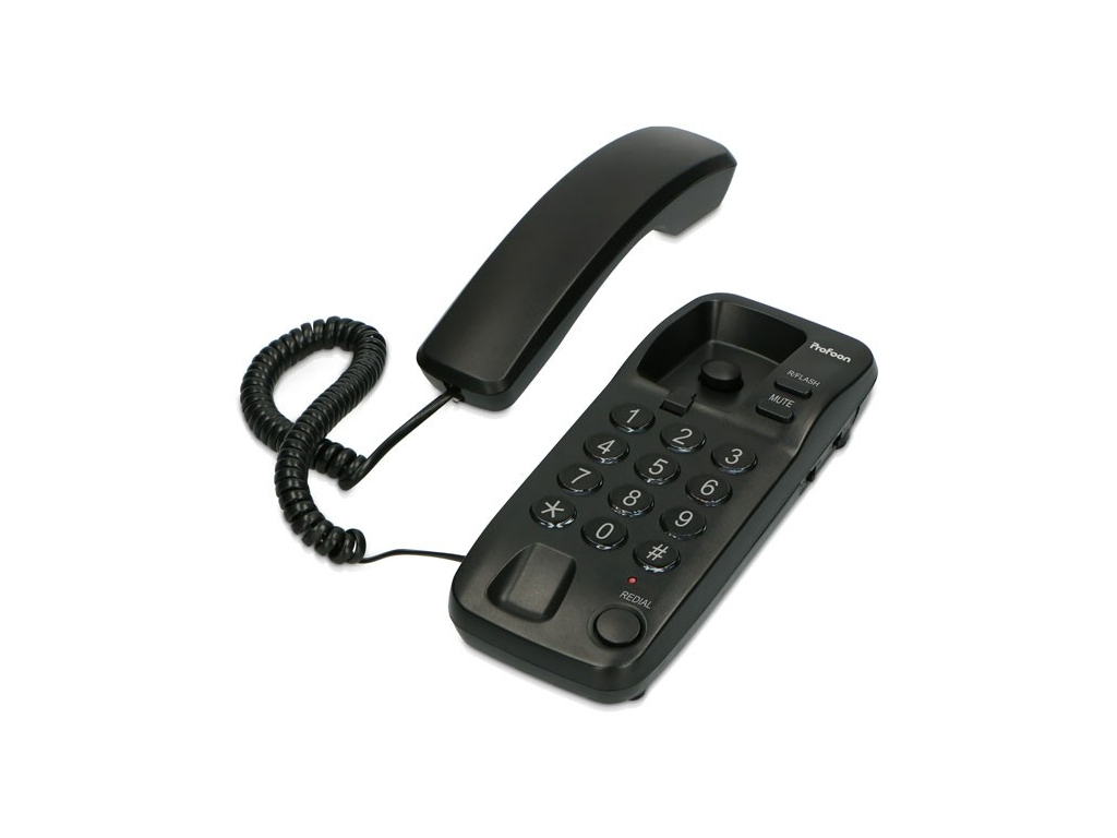 TX-115 Profoon Bureautelefoon Black