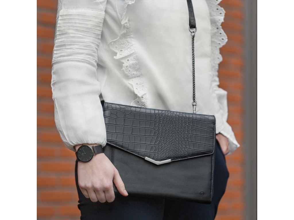 Mobilize Elegant Universal Tablet Clutch Black Croco