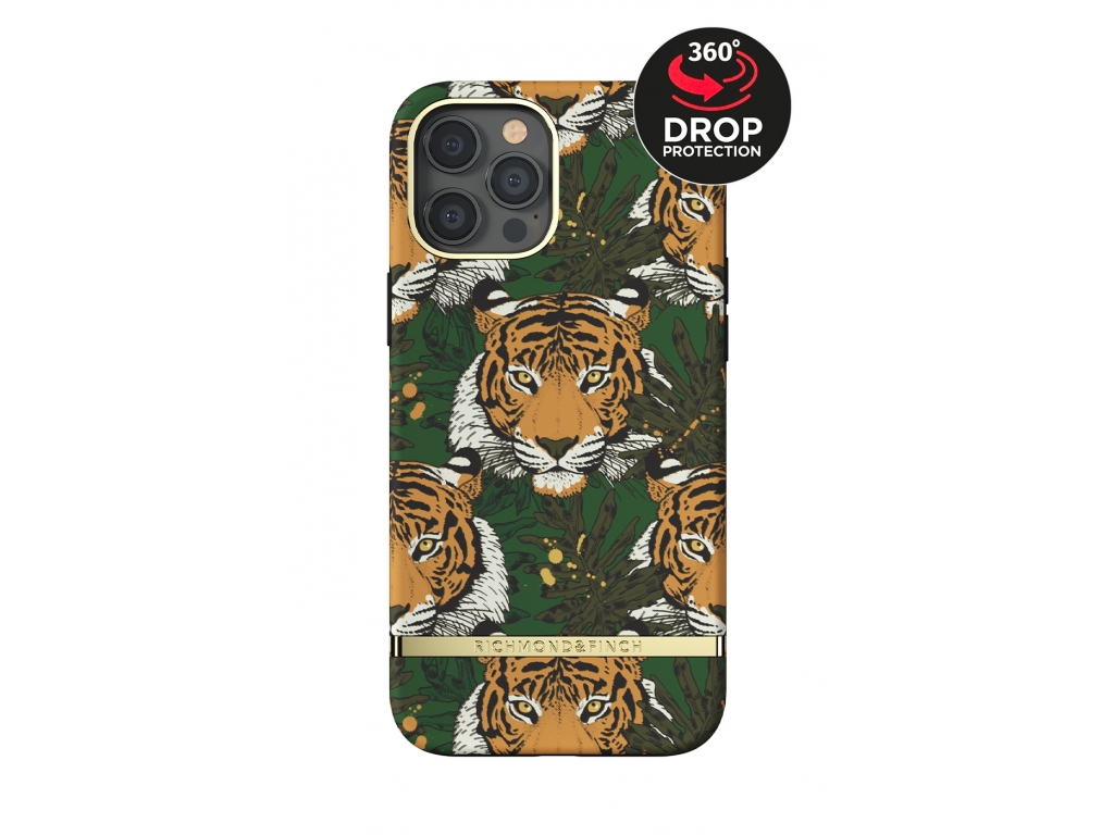 Richmond & Finch Freedom Series One-Piece Apple iPhone 12 Pro Max Green Tiger