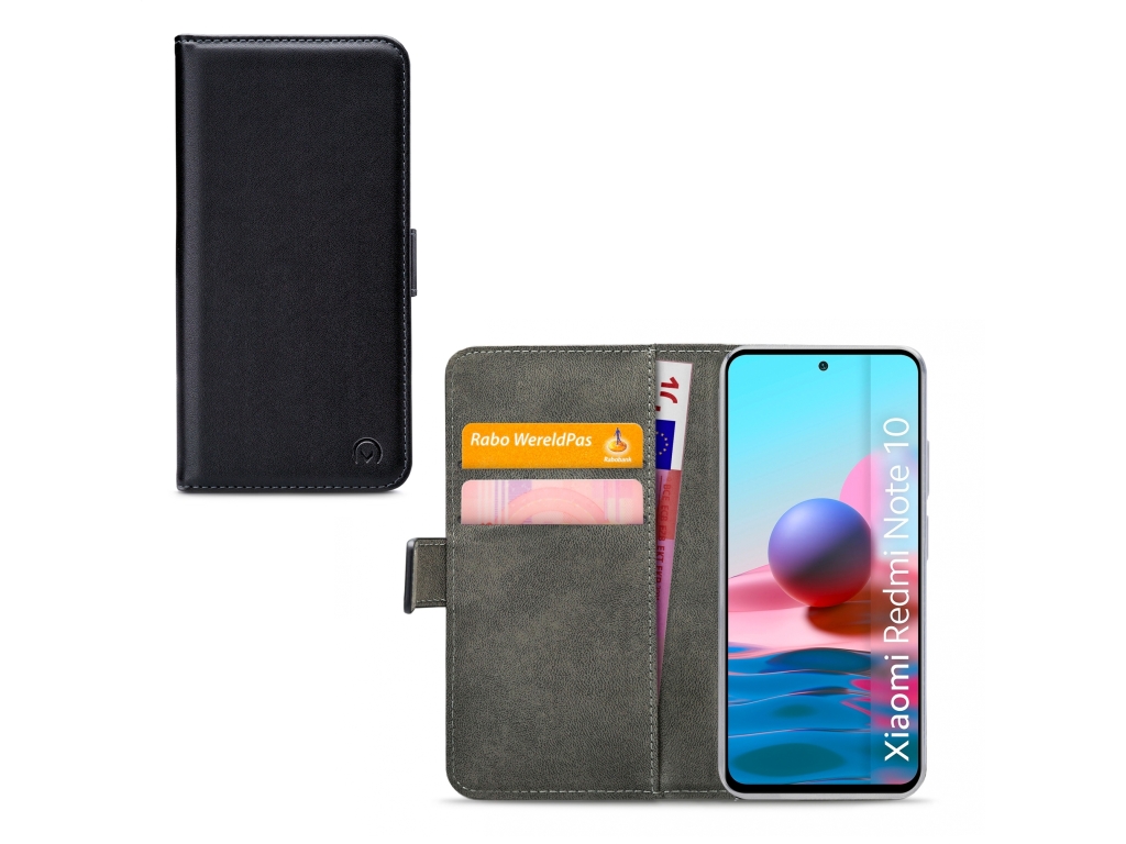 Mobilize Classic Gelly Wallet Book Case Xiaomi Redmi Note 10/10S/Poco M5s 4G Black