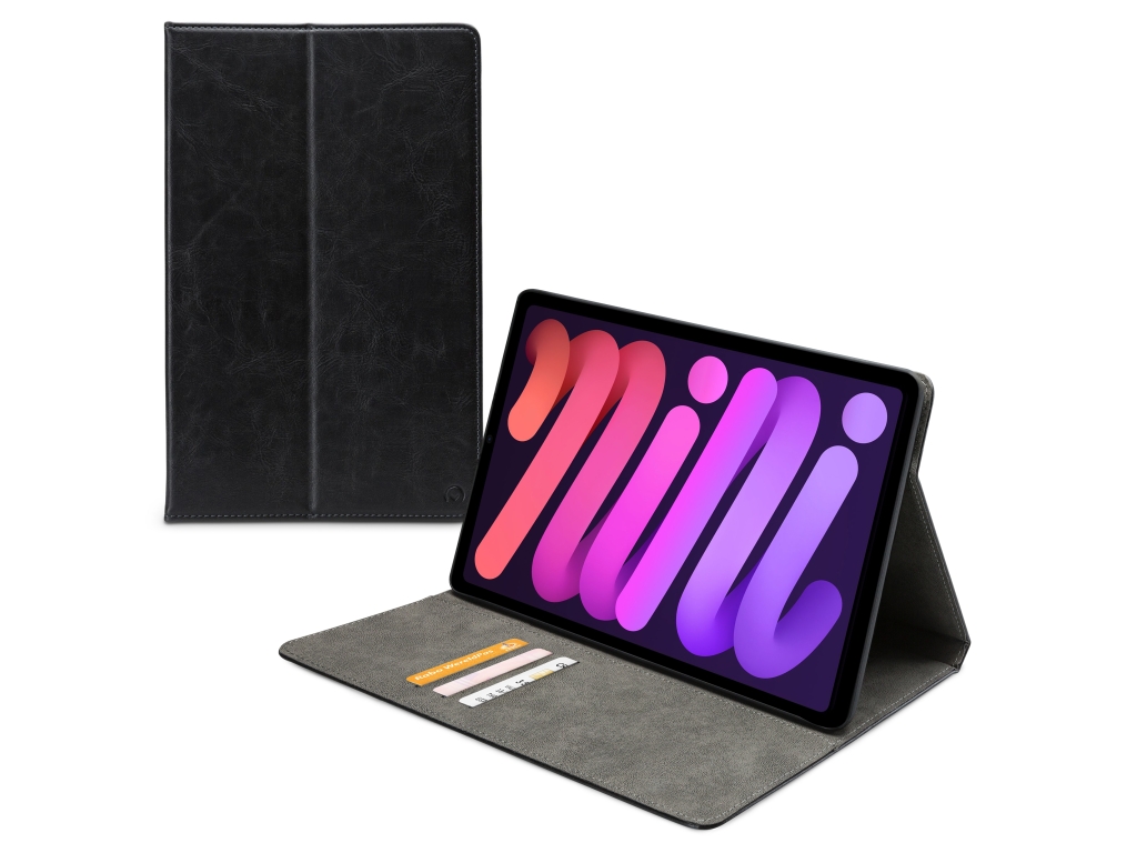Mobilize Premium Folio Case Apple iPad Mini 6 (2021)/Mini (2024) Black