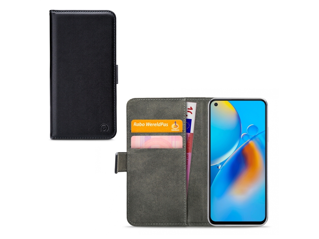 Mobilize Classic Gelly Wallet Book Case OPPO A74 4G Black