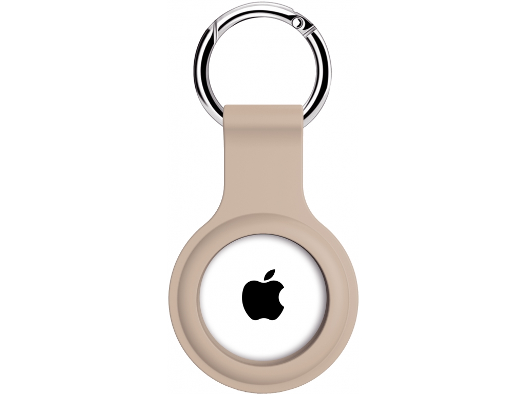 Xccess Silicon Airtag Keychain Pink Sand