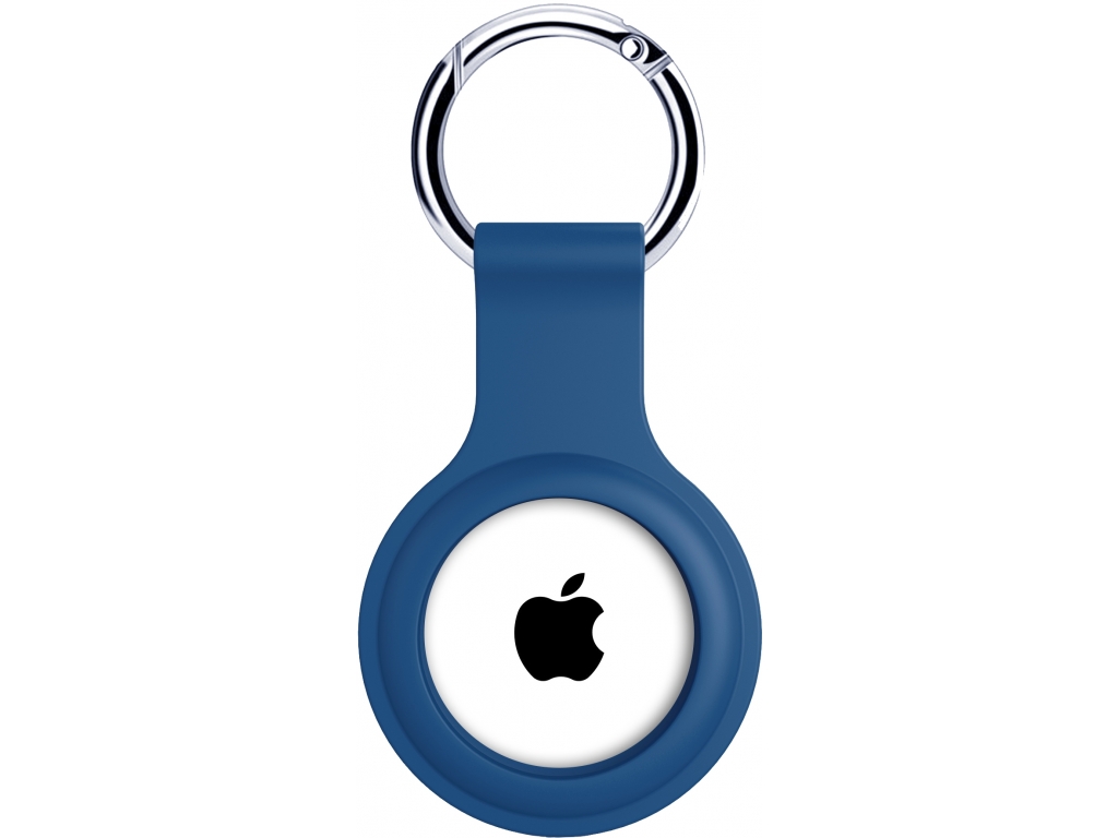 Xccess Silicon Airtag Keychain Lake Blue