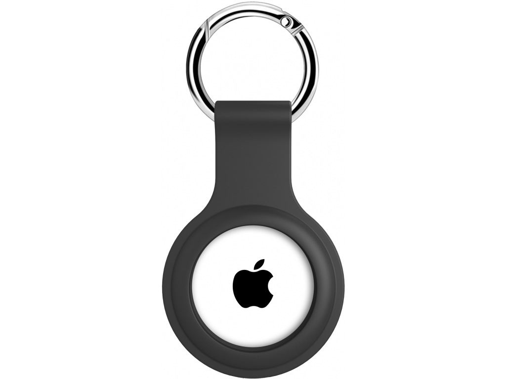 Xccess Silicon Airtag Keychain Black