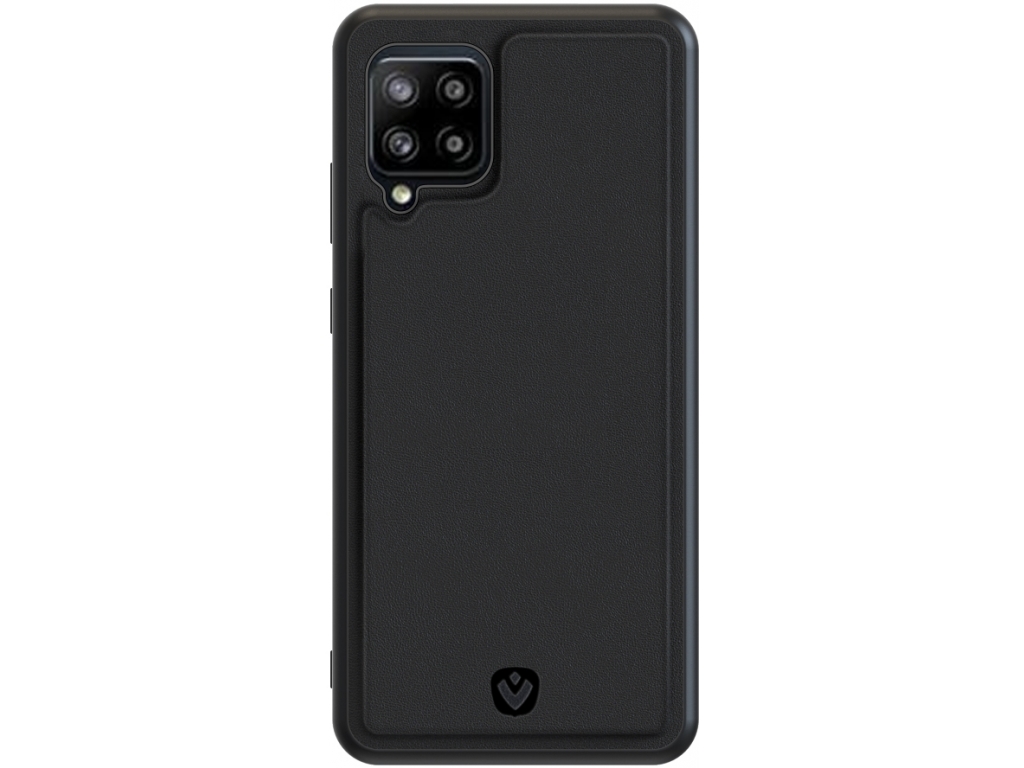 Valenta Leather Back Cover Snap Samsung Galaxy A42/A42 5G Black