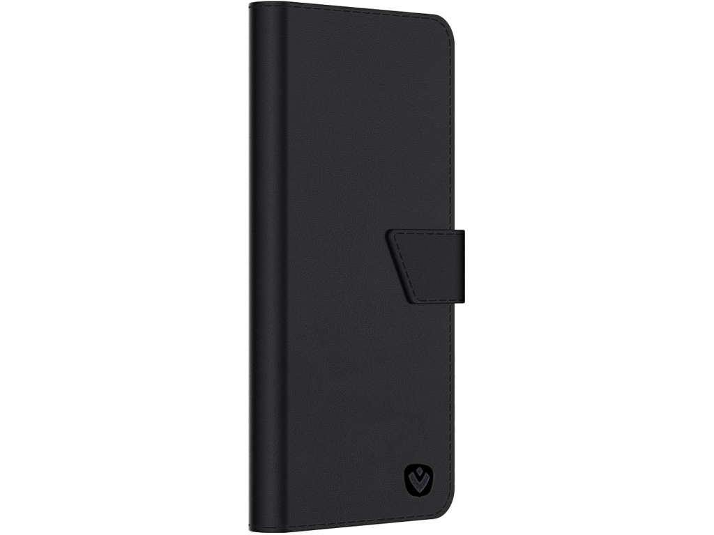 Valenta Leather Book Case Snap Universal Large Black