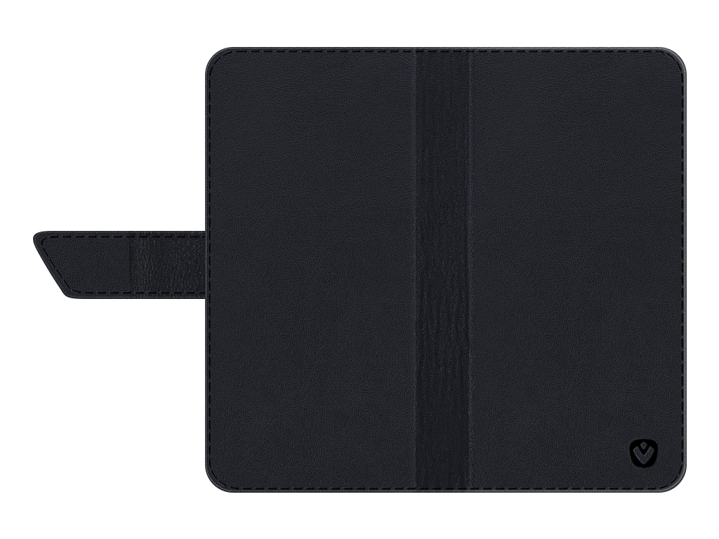 Valenta Leather Book Case Snap Universal Large Black