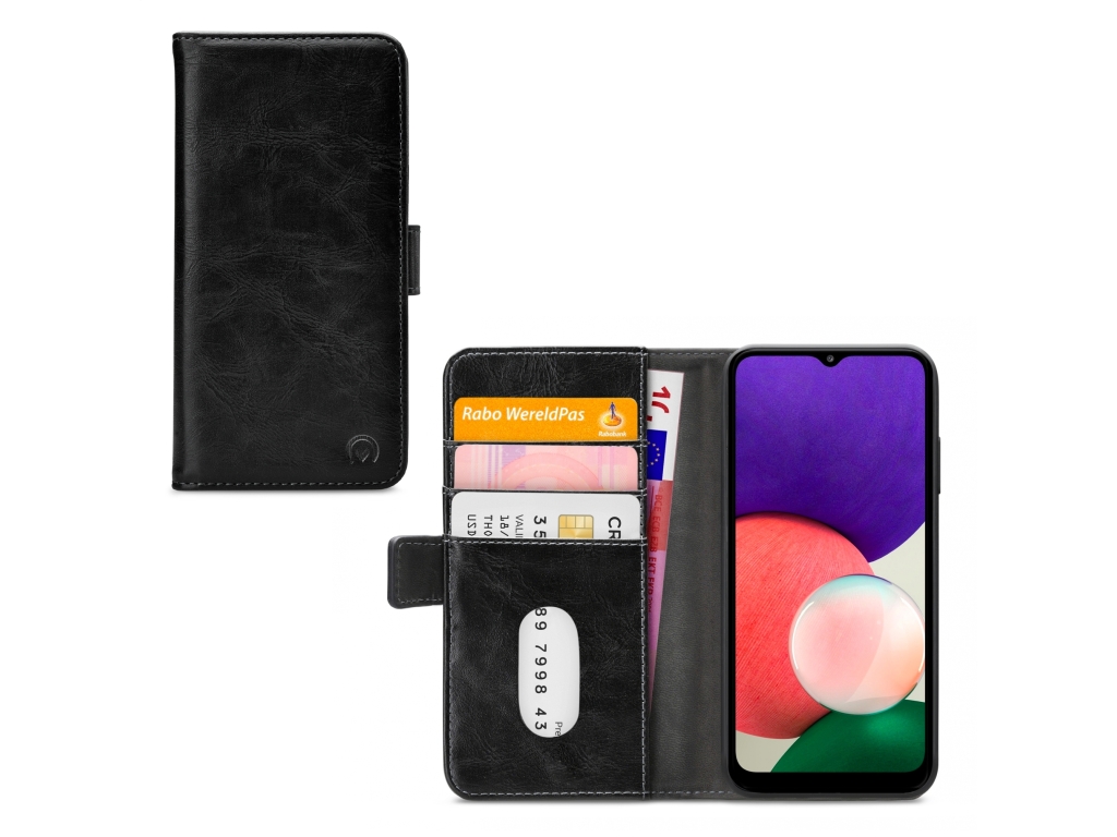 Mobilize Elite Gelly Wallet Book Case Samsung Galaxy A22 5G Black