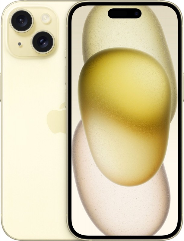 iPhone 15 128GB Yellow Grade Nieuw 