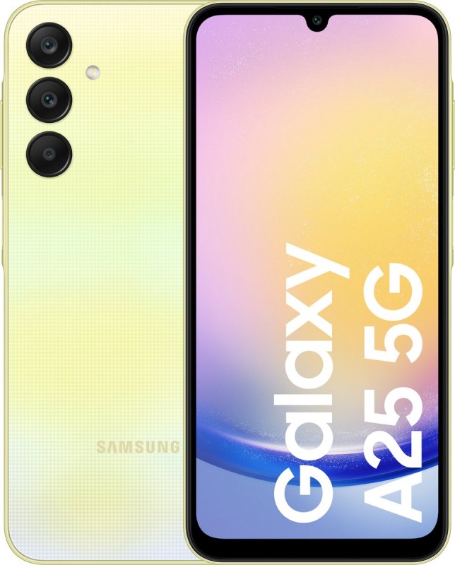 Galaxy A25 dualsim - A256 128GB Yellow Grade Nieuw 