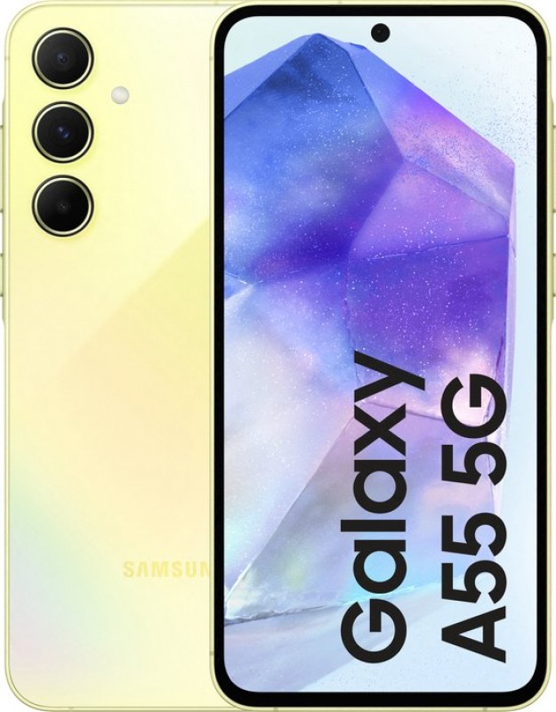 Galaxy A55 5G A556 dualsim 256GB Yellow Grade Nieuw 