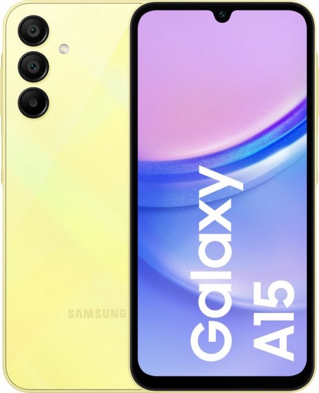 Galaxy A15 A155 4G dualsim 128GB Yellow Grade Nieuw 