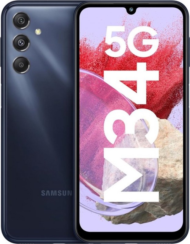 Galaxy M34 5G M346 dualsim 128GB Dark Blue Grade Nieuw 