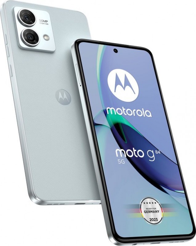 Moto G84 5G dualsim 256GB Blue Grade Nieuw 