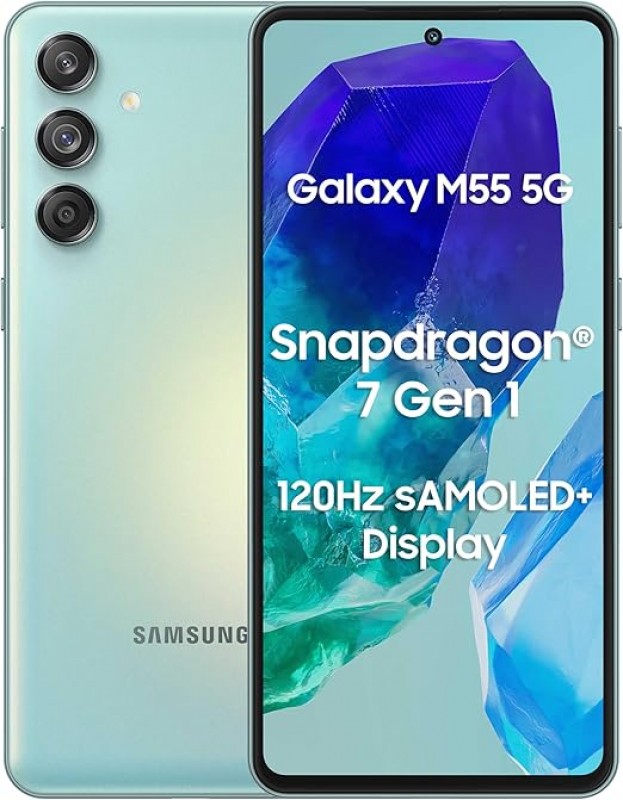 Galaxy M55 5G 128GB Green Grade Nieuw 