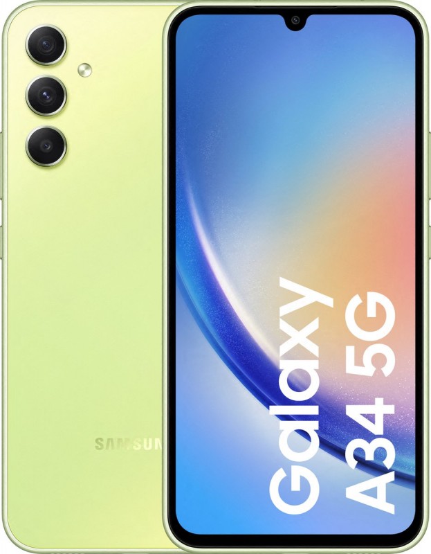 Galaxy A34 5G A346 dualsim 256GB Green Grade Nieuw 