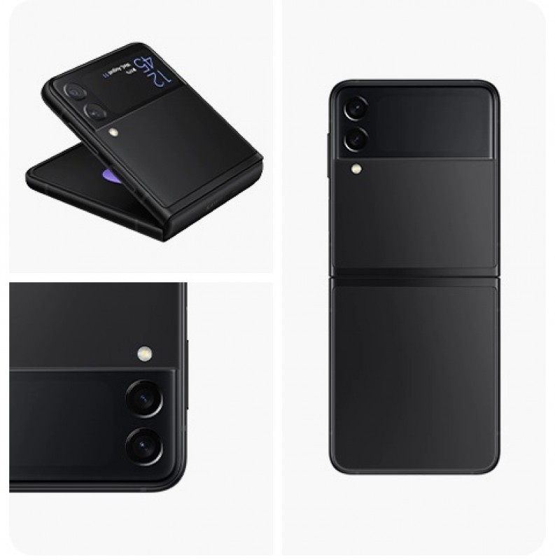 Galaxy Z Flip 3 5G F711 256GB Black Grade Nieuw 