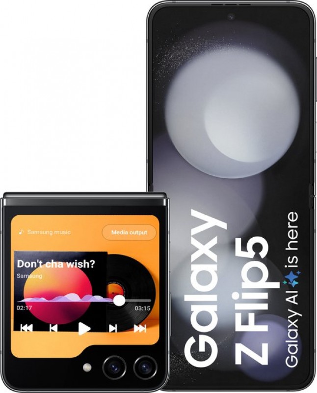 Galaxy Z Flip 5 5G F731B 256GB Black Grade Nieuw 