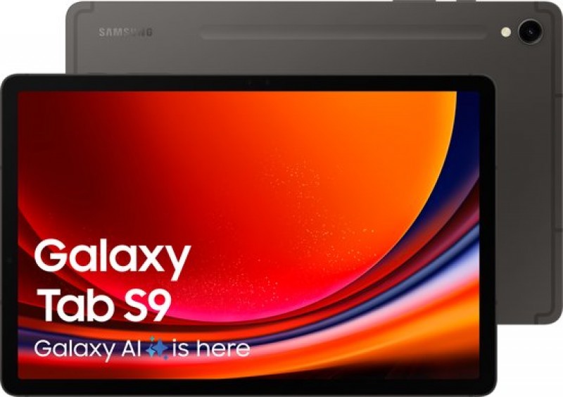 Galaxy Tab S9 WiFi X710 128GB Black Grade Nieuw 