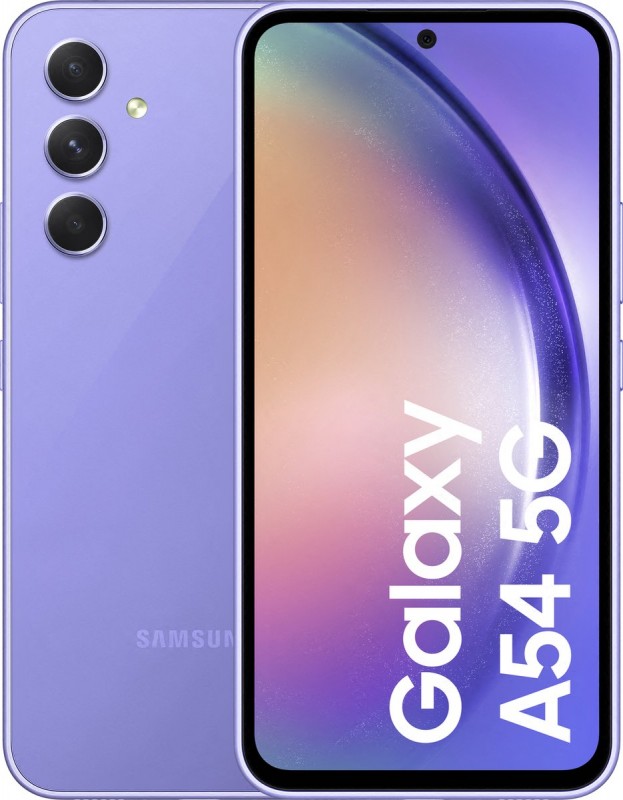 Galaxy A54 5G A546 dualsim 128GB Purple Grade Nieuw 