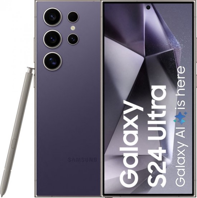 Galaxy S24 Ultra 5G S928 dualsim 512GB Purple Grade Nieuw 