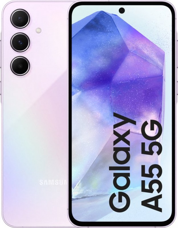 Galaxy A55 5G A556 dualsim 128GB Purple Grade Nieuw 