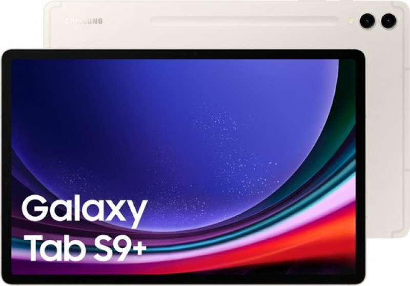 Galaxy Tab S9+ WiFi + 5G X816 256GB Midnight Sun Grade Nieuw 