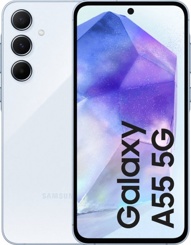 Galaxy A55 5G A556 dualsim 128GB Light Blue Grade Nieuw 
