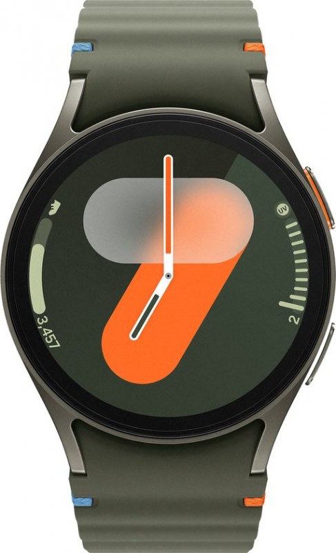 Samsung Galaxy Watch 7 40mm Groen (Groene Rubberen Band)