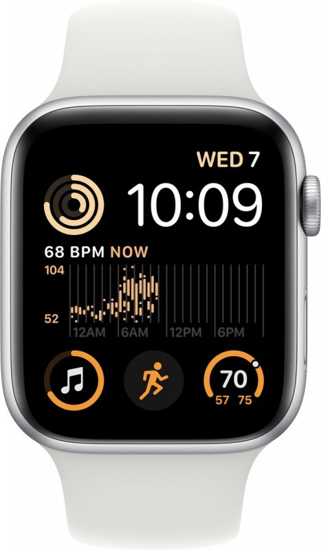 Apple Watch SE 2022 - 4G - 44mm - Zilver Aluminium