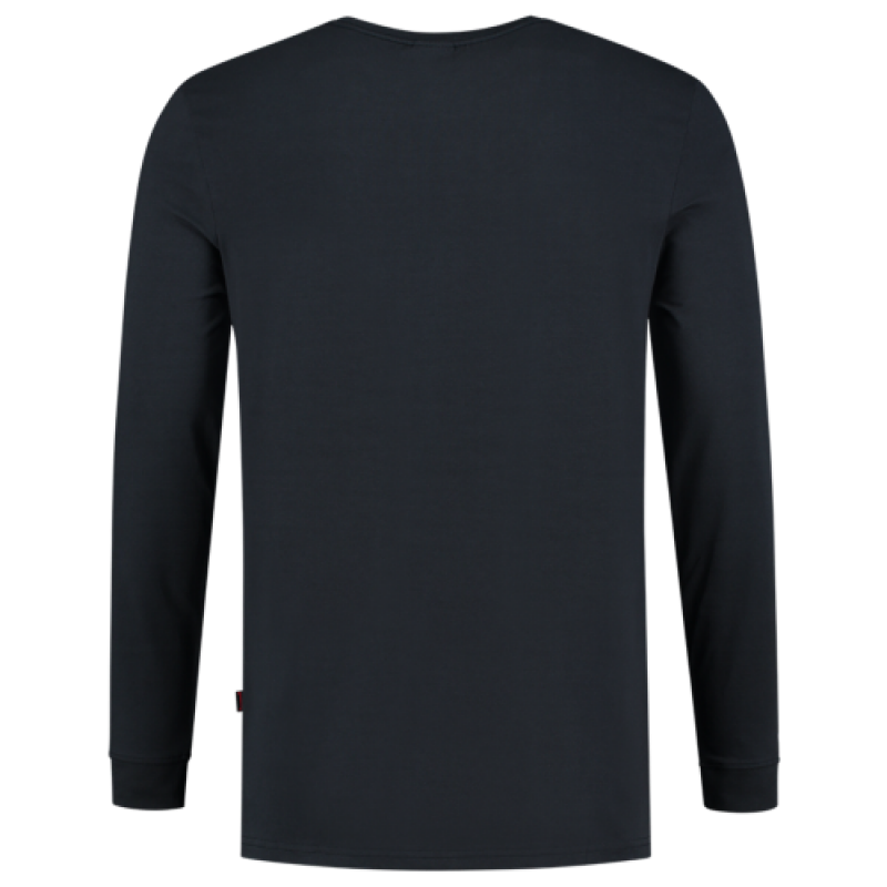 T-shirt Lange Mouw 60C Wasbaar Navy S